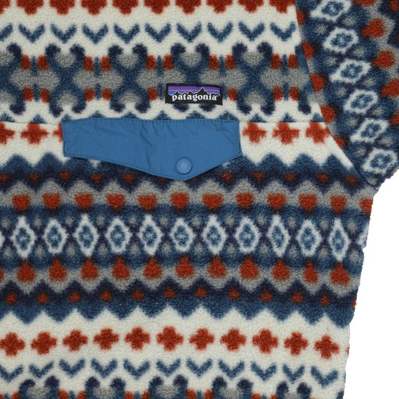 Patagonia Synchilla Mens Fair Isle Fleece Snap T - Picture 5 of 8